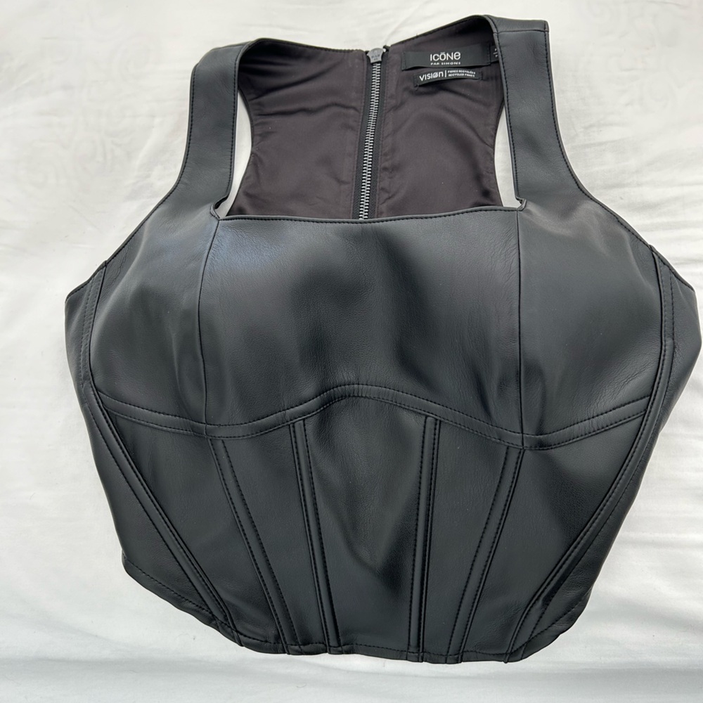 Black bustier Icône M